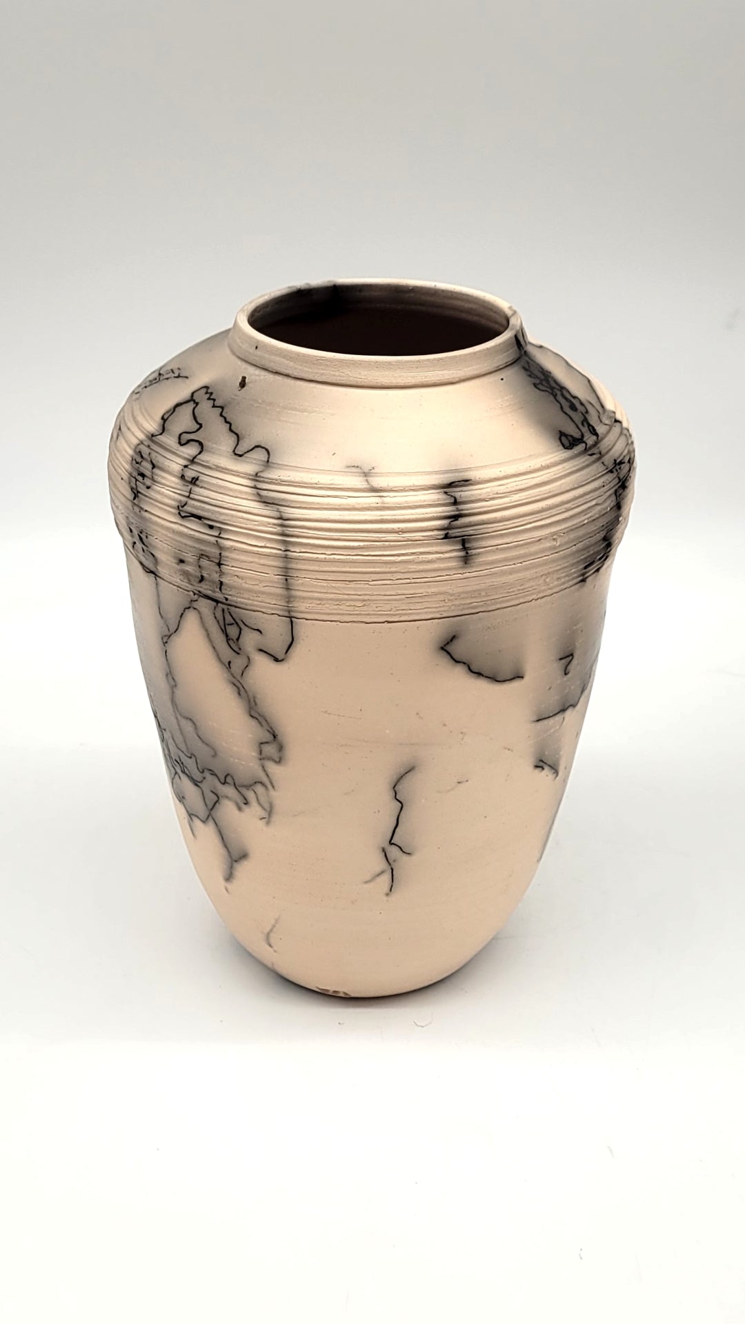 Lined Horsehair Vase